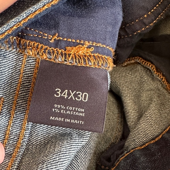 Hart Schaffner Marx Dark Blue Relaxed Jeans - 34/30 - Picture 9 of 9